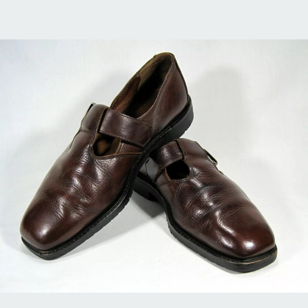 Modini Men's Vtg Brown Italian Dress Shoes Sz.9.5M